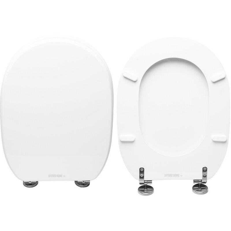 foto del prodotto copriwater fiorile ideal standard legno rivestito in resina poliestere bianco
