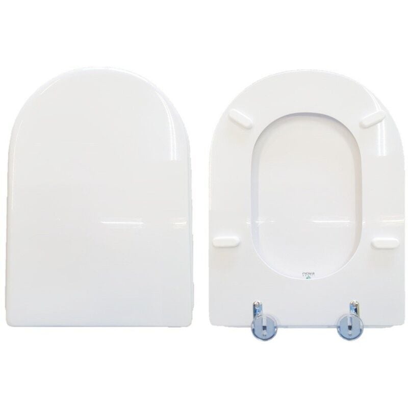 foto del prodotto copriwater fiorile sospeso ideal standard legno rivestito in resina poliestere bianco