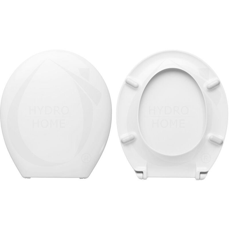 foto del prodotto copriwater hh054 fissaggio dal basso compatibile con vari modelli termoindurente bianco