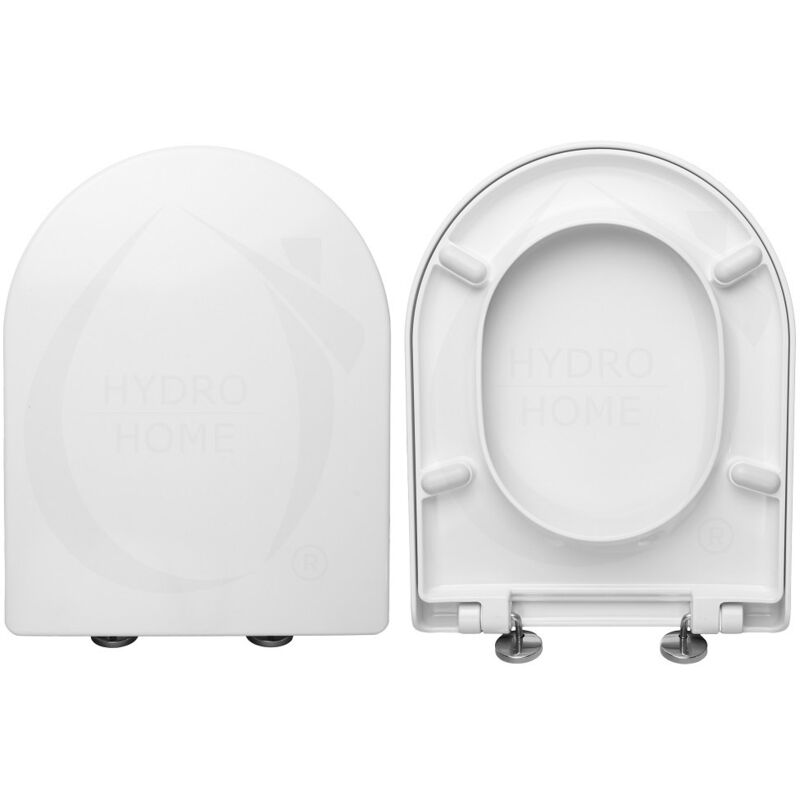 foto del prodotto copriwater hh375 fissaggio dal basso compatibile con vari modelli termoindurente bianco chiusura classica