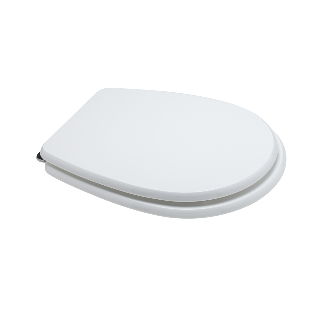 foto del prodotto copriwater modello liuto bianco in mdf