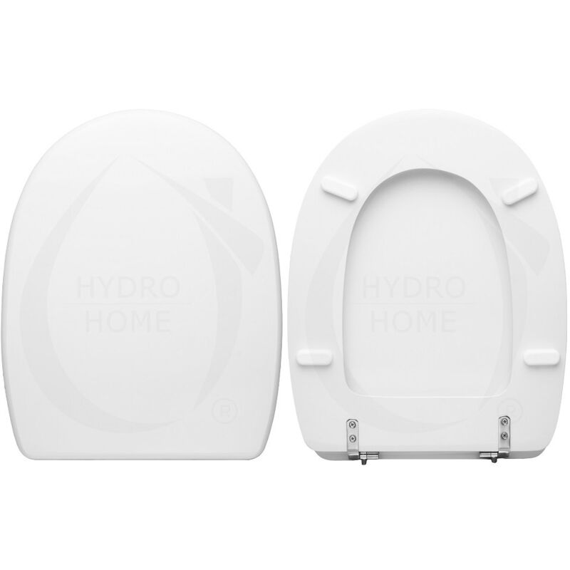 foto del prodotto copriwater nemea ideal standard legno rivestito in resina poliestere bianco come originale