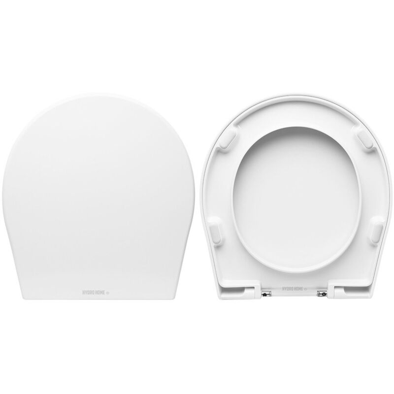 foto del prodotto copriwater poing esedra termoindurente avvolgente bianco come originale chiusura ammortizzata