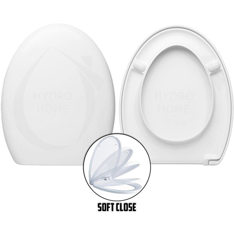 foto del prodotto copriwater polis catalano termoindurente soft close bianco come originale