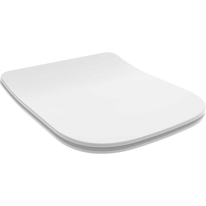foto del prodotto copriwater quadrato slim in termoindurente bianco