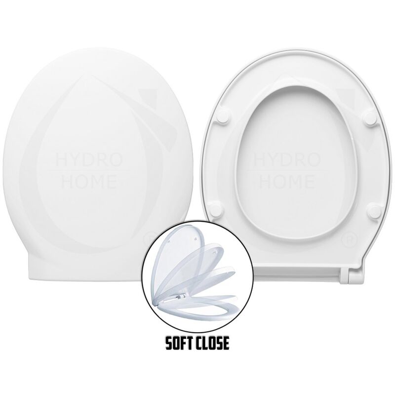foto del prodotto copriwater quarzo dolomite termoindurente bianco chiusura ammortizzata