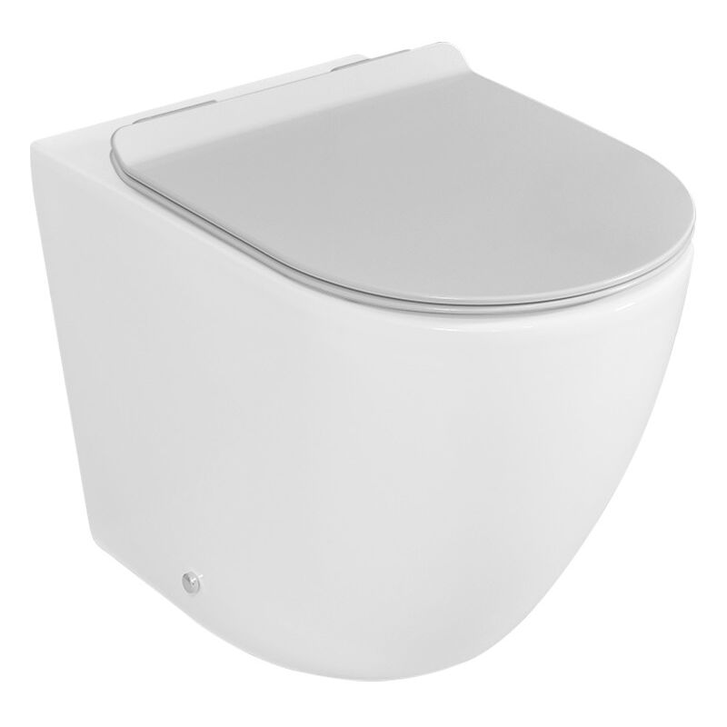 foto del prodotto copriwater serie tokyo bianco con chiusura soft close e sgancio rapido