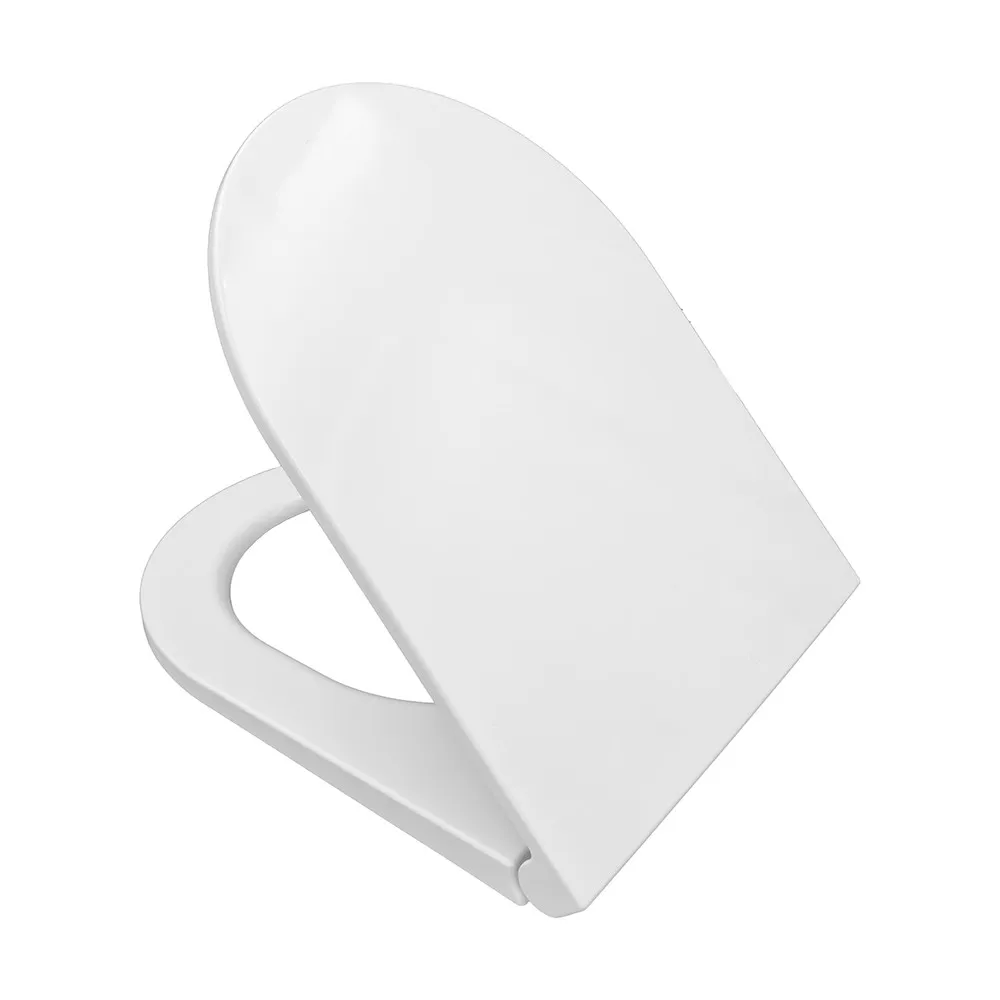 foto del prodotto copriwater slim softclose compatibile vitra integra round termoindurente bianco