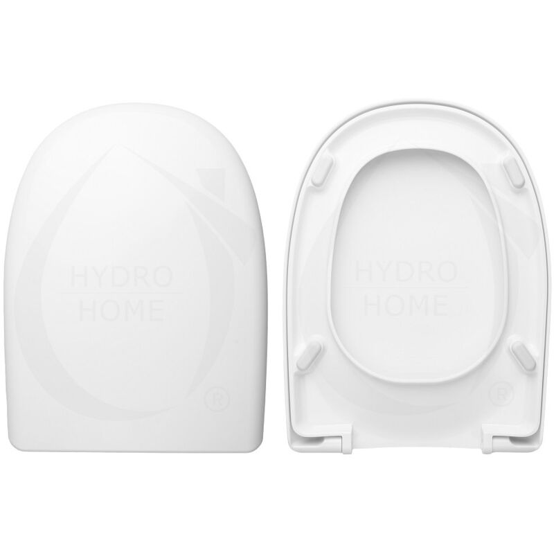 foto del prodotto copriwater spin flaminia termoindurente avvolgente bianco come originale chiusura classica