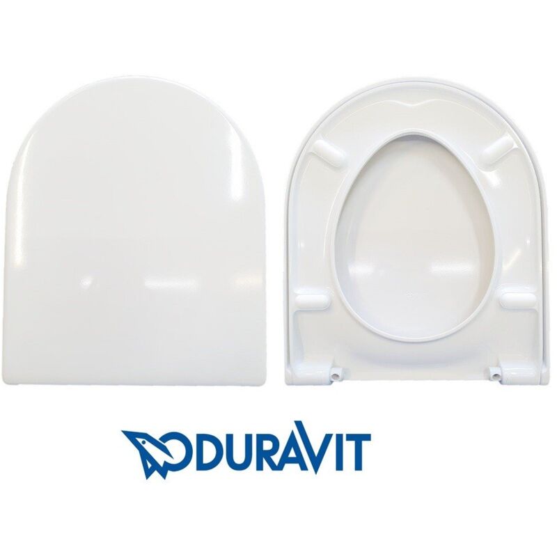 foto del prodotto copriwater starck 3 duravit termoindurente bianco soft close originale