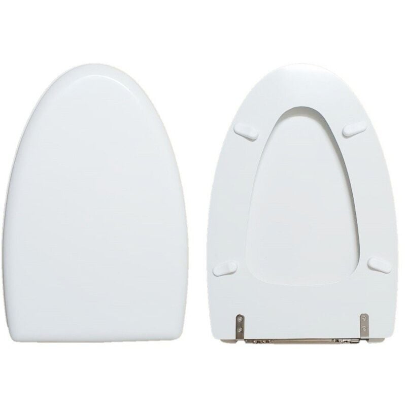 foto del prodotto copriwater synua axa legno rivestito in resina poliestere bianco