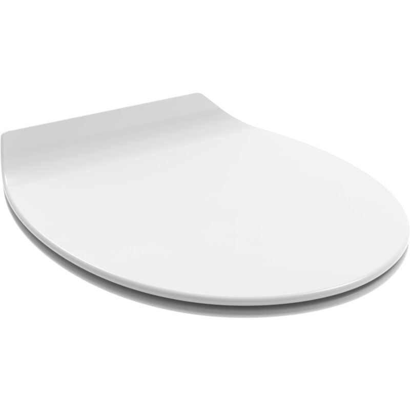 foto del prodotto copriwater universale soft close in termoindurente bianco