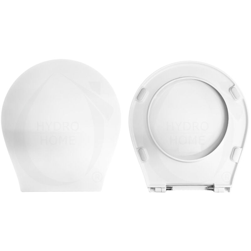 foto del prodotto copriwater vera 48 azzurra termoindurente soft close bianco come originale