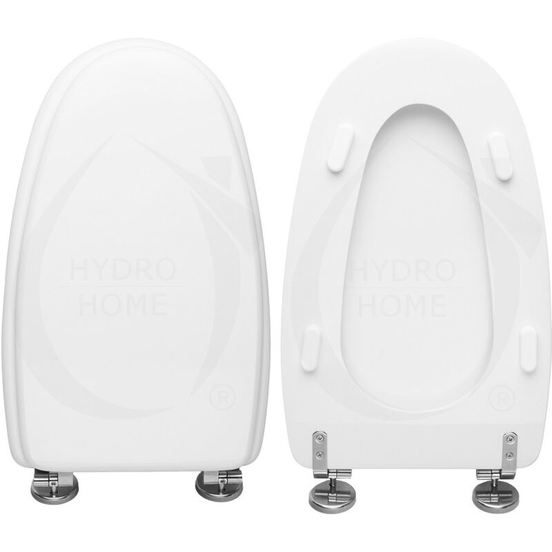 foto del prodotto copriwater xl ideal standard legno rivestito in resina poliestere bianco come originale