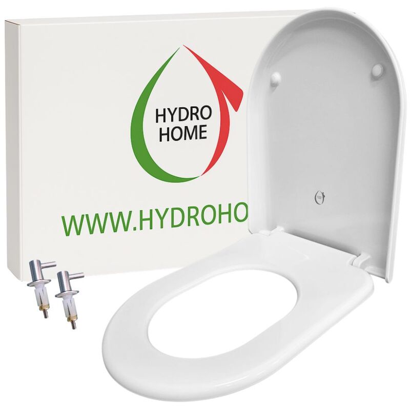 foto del prodotto copriwater ydra pozzi ginori termoindurente bianco come originale