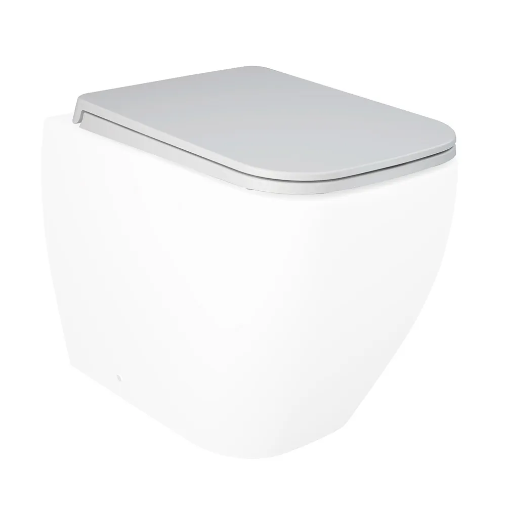 foto del prodotto copriwc originale bianco opaco soft-close rak serie metropolitan