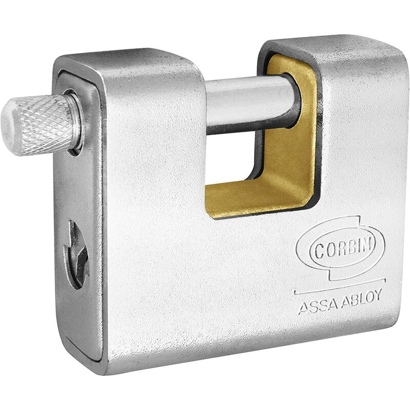 foto del prodotto corbin lucchetto antiscasso corazzato x serranda 60mm antitaglio
