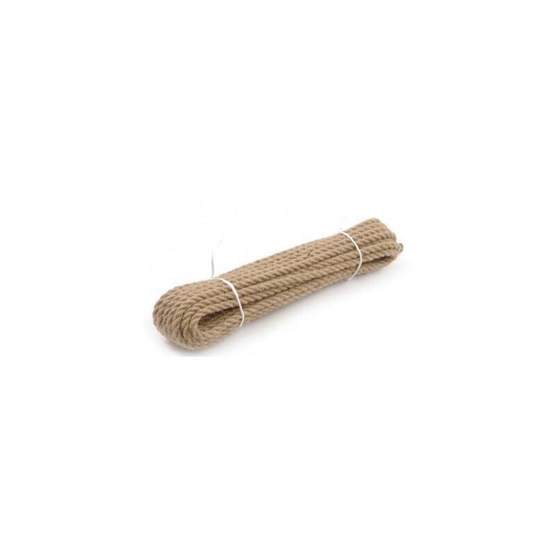 immagine 0 del prodotto corda 8 mm 20 m corda di iuta naturale intrecciata decking garden boating cord sash da automotive world