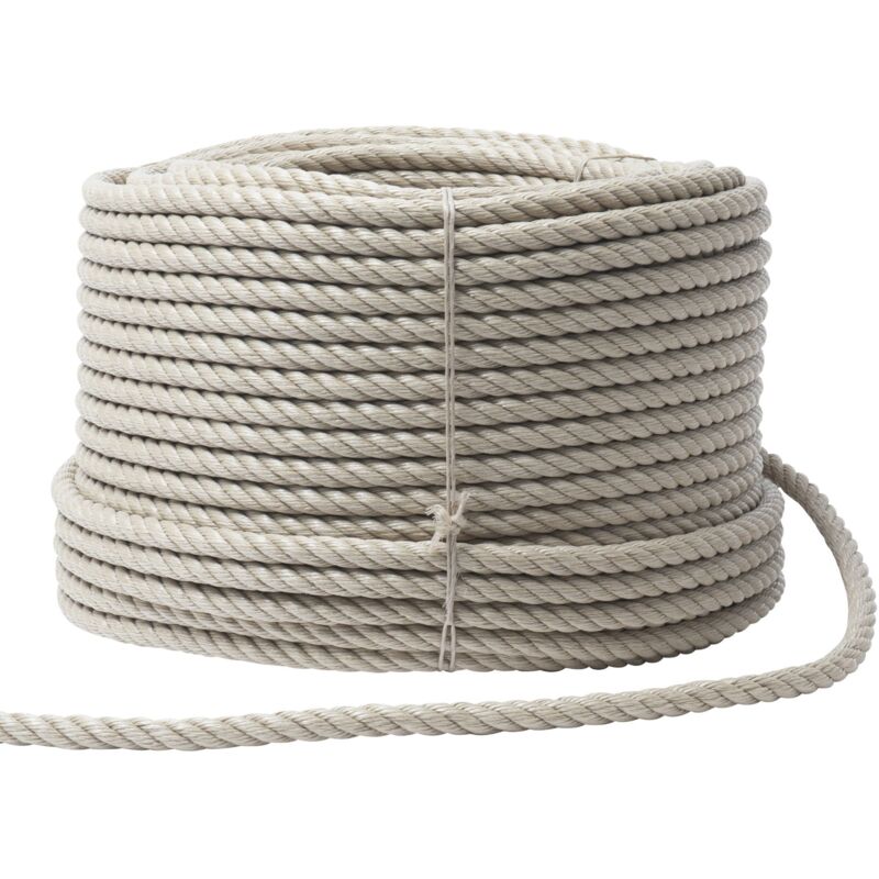 foto del prodotto corda beige 100 metri werka pro 16 mm resistenza 3300 kg 