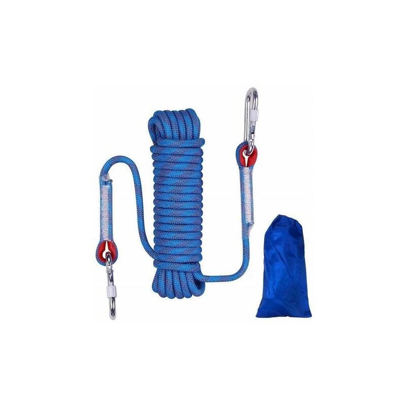 foto del prodotto corda da arrampicata corda intrecciata corda da stendino corda da arrampicata 14mm arancione 20 metri corda da arrampicata aiperq