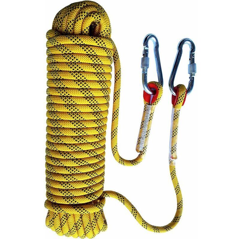 foto del prodotto corda da arrampicata per esterni, corda da arrampicata, corda di fuga, attrezzatura da arrampicata, corda da paracadute antincendio da 10 mm lunga 20