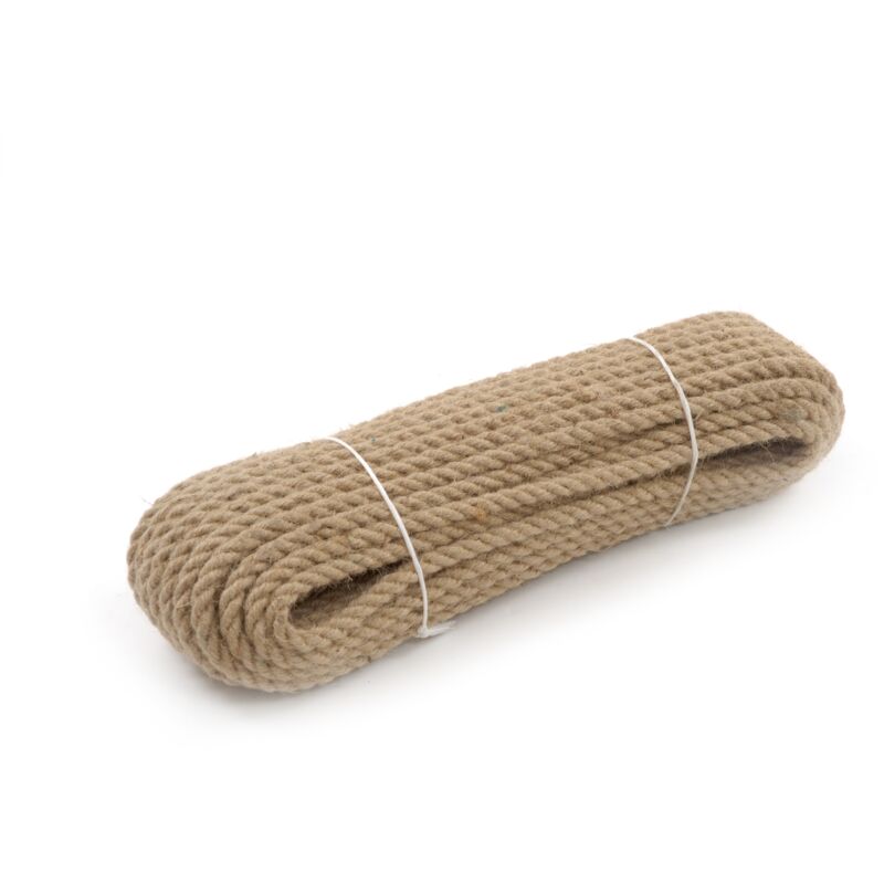 foto del prodotto corda di iuta 8mm 15m - lj 8 15m