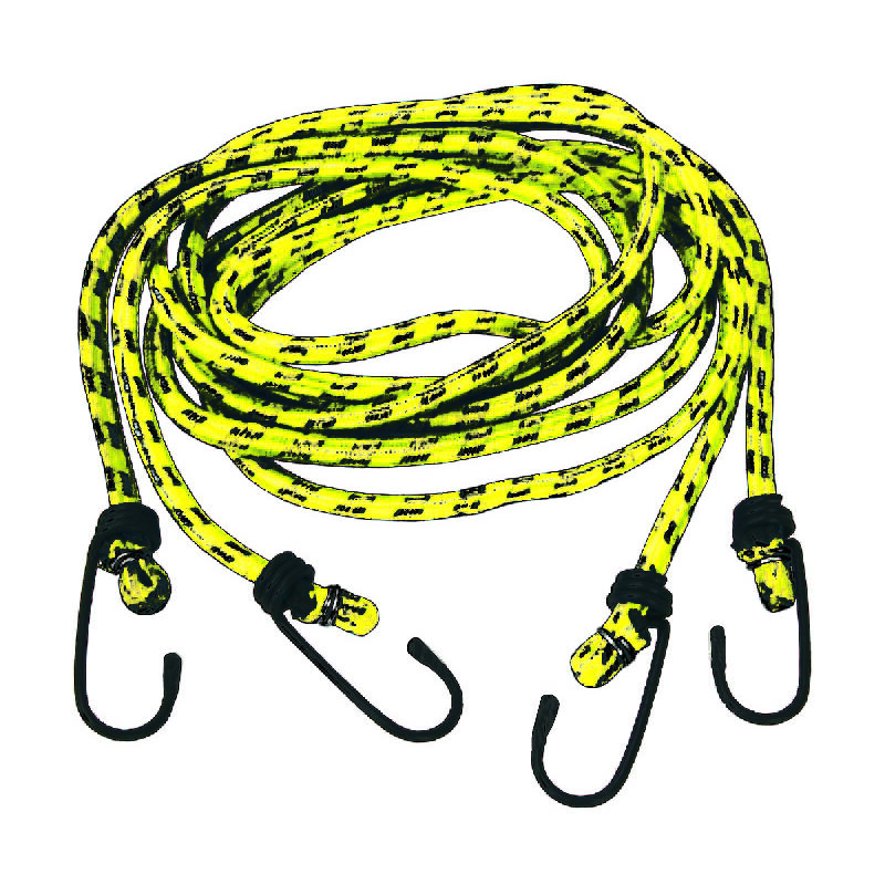 immagine 0 del prodotto corda elastica allacciabagagli ganci in metallo rivestiti plastica mm.8 x cm.100
