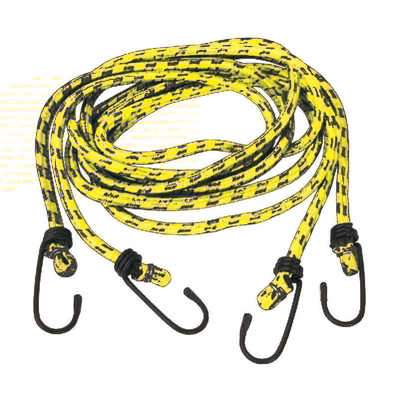 foto del prodotto corda elastica allacciabagagli ganci in metallo rivestiti plastica mm.8 x cm.200