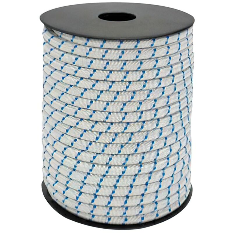 foto del prodotto corda elastica rivestita 10 mm. rotolo di 100 metri
