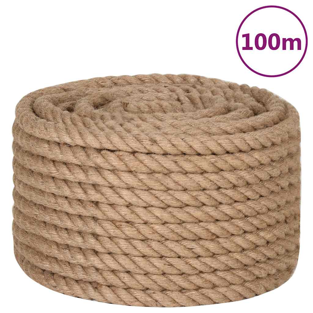 foto del prodotto corda in juta 100 20 mm 100 m cod mxl 44984