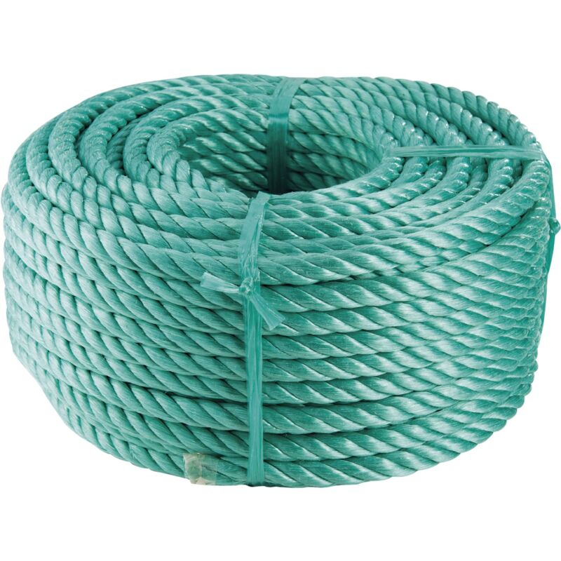 foto del prodotto corda in poliestere verde 40m, 10mm