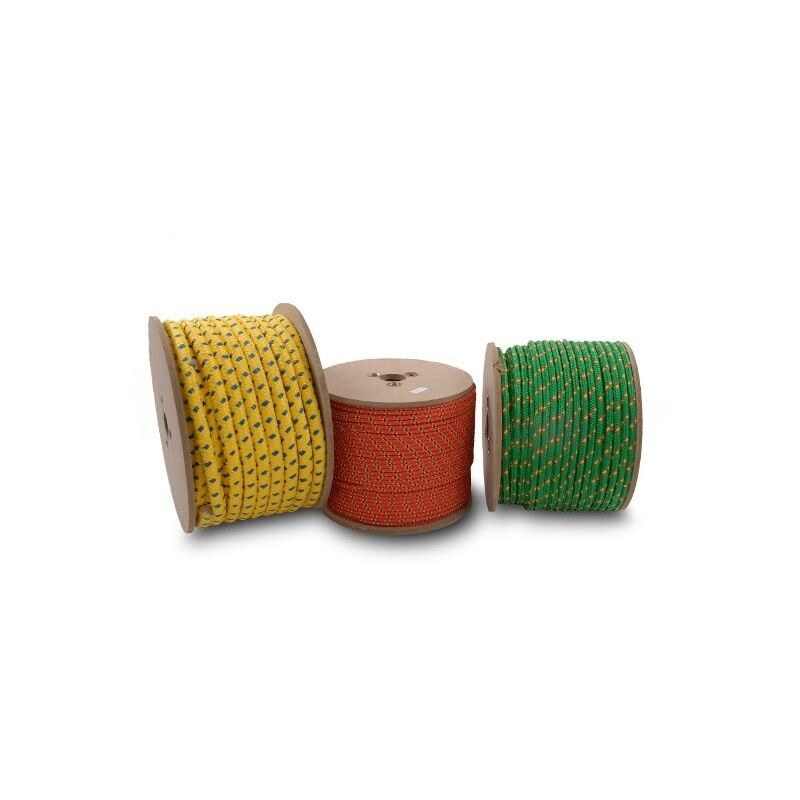 foto del prodotto corda in polipropilene 18mm 80m, ideale per legare e fissare all'aperto, resistente agli agenti atmosferici, durevole, leggera, versatile e perfettaper lavori pesanti.