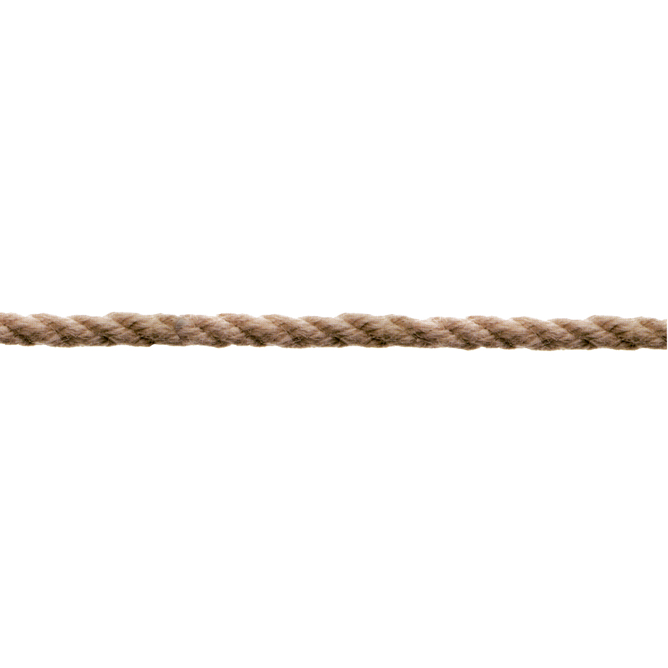 foto del prodotto corda in polipropilene color canapa 8 mm. 100 mt.