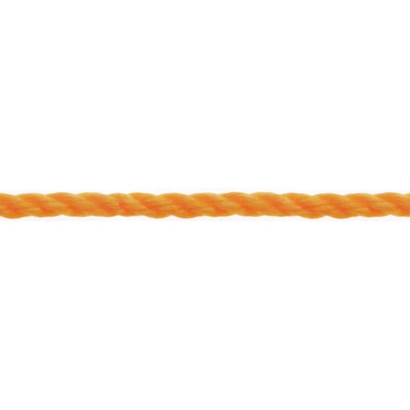 foto del prodotto corda in polipropilene ropilene arancio diametro 10 mt 10 masidef