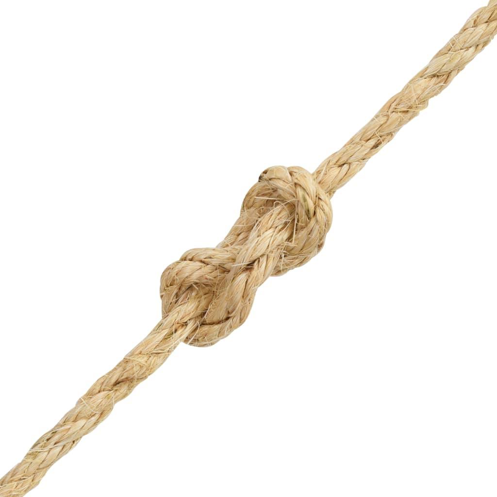 foto del prodotto corda in sisal spago da giardinaggio cordone corda ritorta corda in canapa ideale per agricoltura pesca spedizione 100 sisal 6 mm 500 m 02 0003306