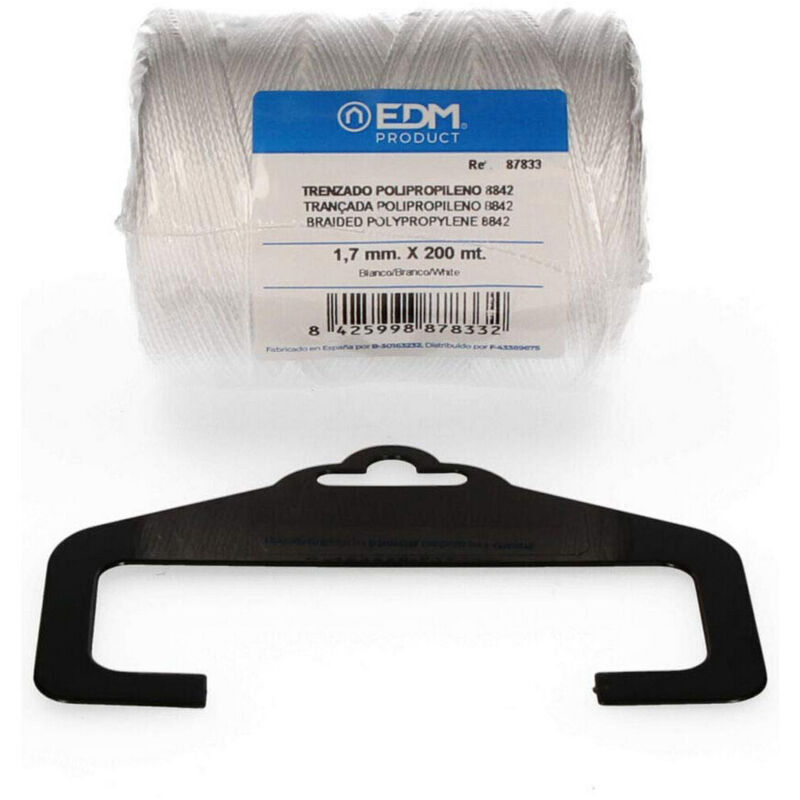 foto del prodotto corda intrecciata edm 87833 bianco polipropilene