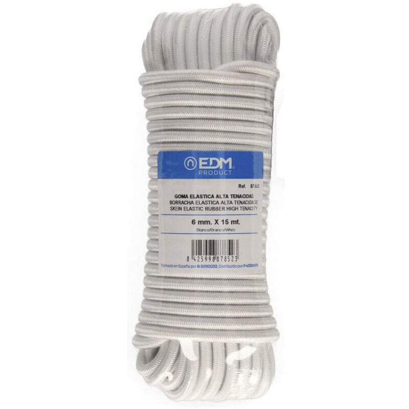 foto del prodotto corda intrecciata edm 87852 bianco gomma