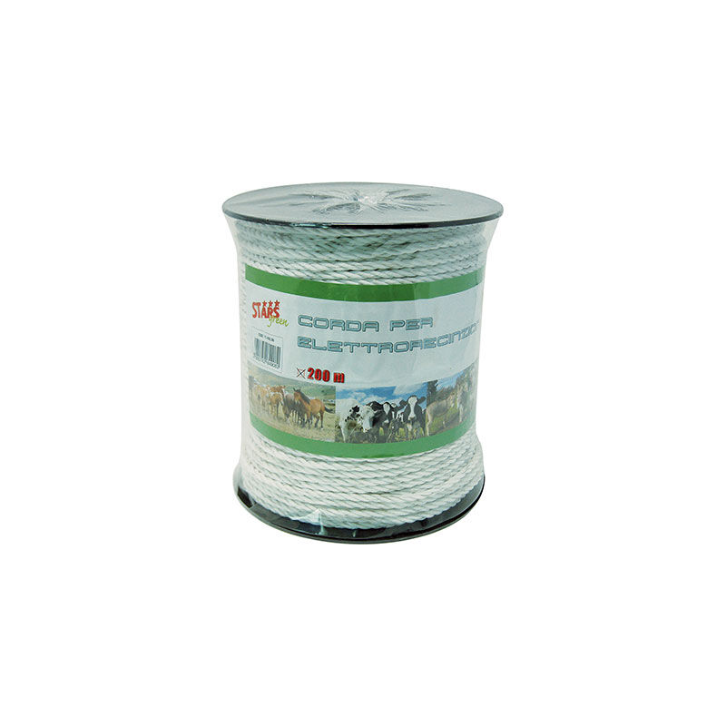 foto del prodotto corda per elettrorecinzione fili acciaio 6 mm 6 mt 200 1 pz