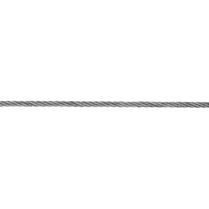 foto del prodotto corda zincata con fibra tessile 2 mm