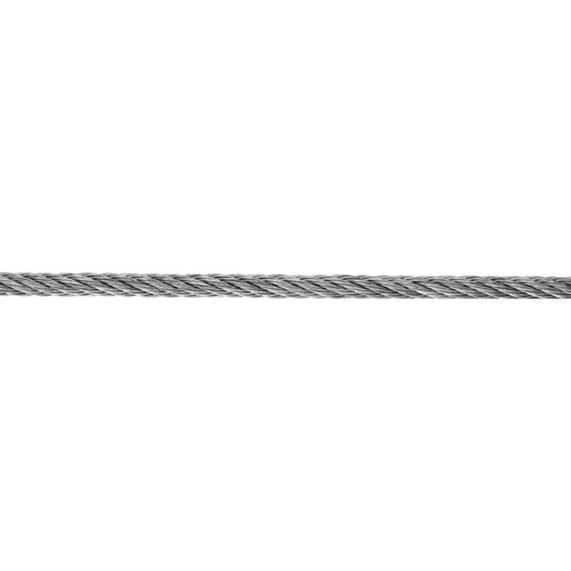 foto del prodotto corda zincata con fibra tessile 3 mm