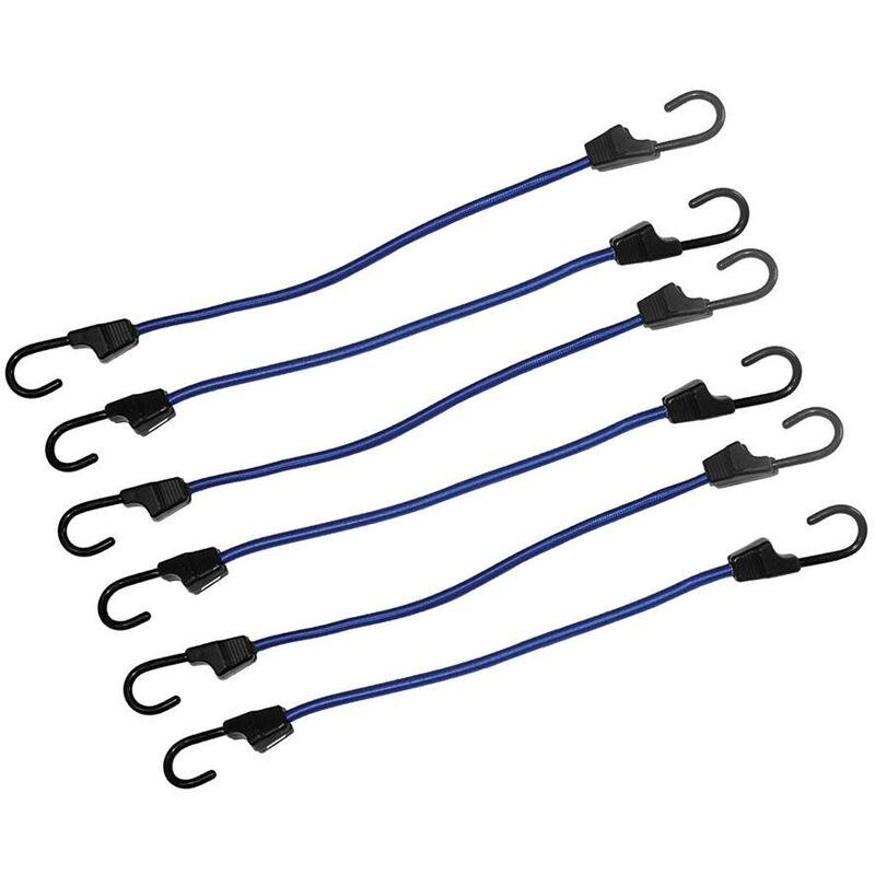 foto del prodotto corde elastiche ammortizzatrici 6 p.zi 400 mm