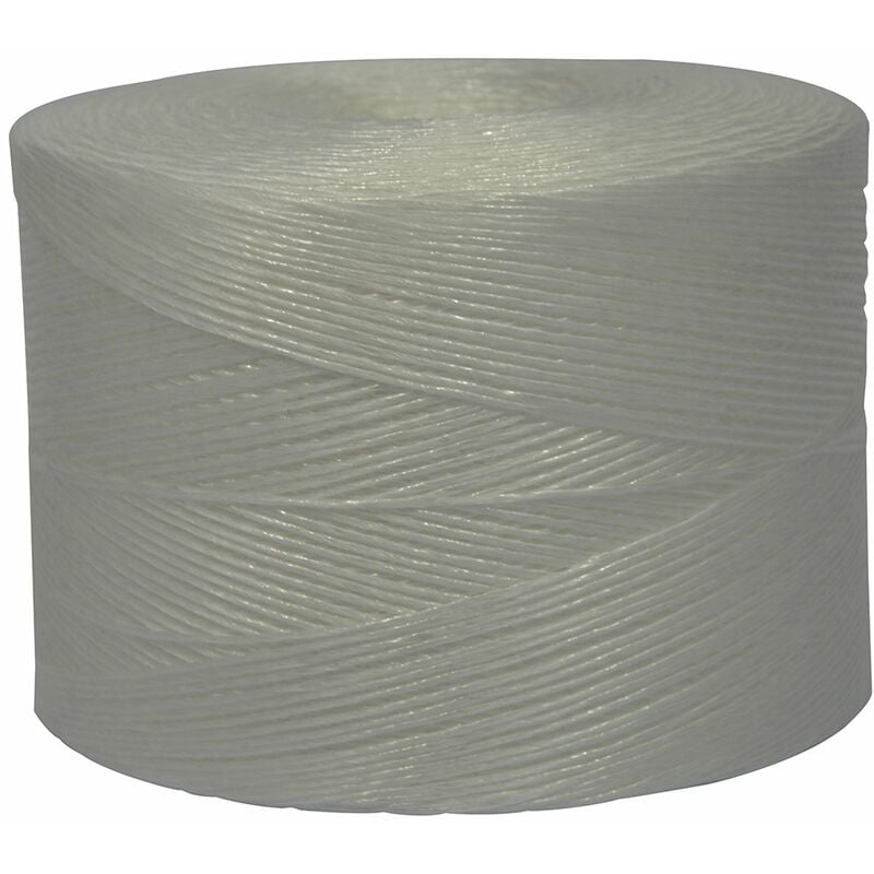 foto del prodotto corderie italiane 002012221 spago rafia titolo 1000, bianco, 2 kg, 1600 mt