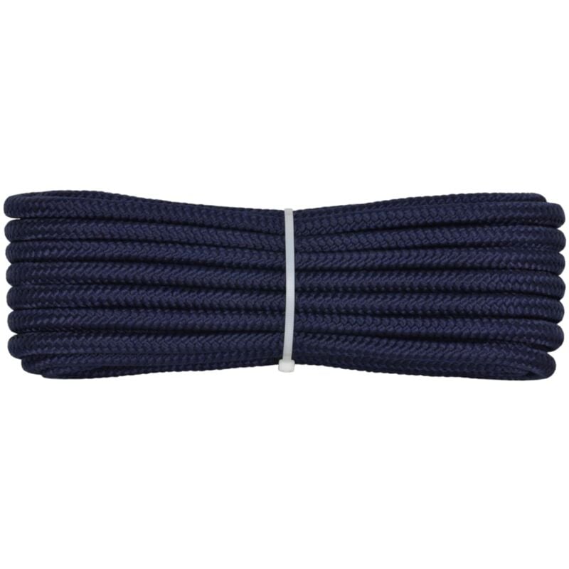 foto del prodotto corderie italiane 006002253 corda galleggiante blu, 6 mm, 20 m
