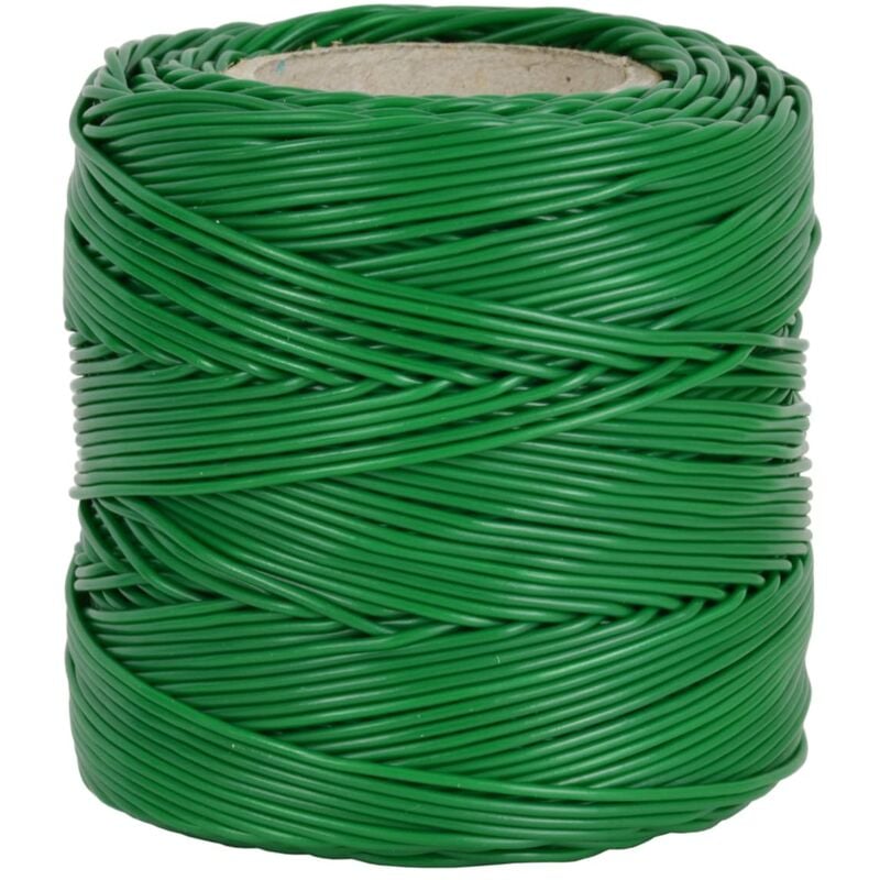 foto del prodotto corderie italiane 006003007 spago plastica, 1.2 mm, 100 m, verde