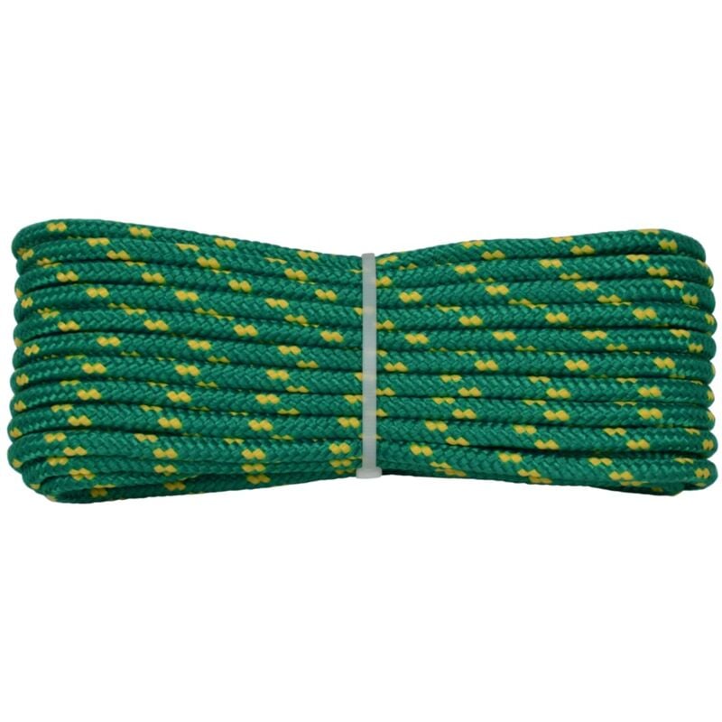 foto del prodotto corderie italiane 006006237 treccia surf verde, 6 mm 20 mt, corda intrecciata multiuso resistente ai raggi u.v. e all abrasione, per attivit 