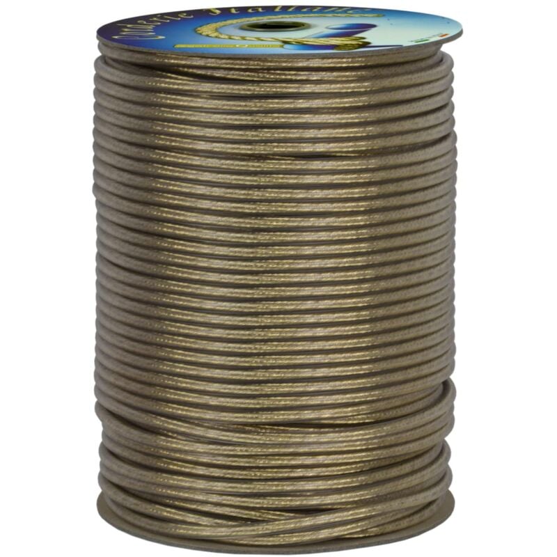 foto del prodotto corderie italiane 006077503 filo stendibiancheria acciaio ottonato trasparente 6 mm 100 mt