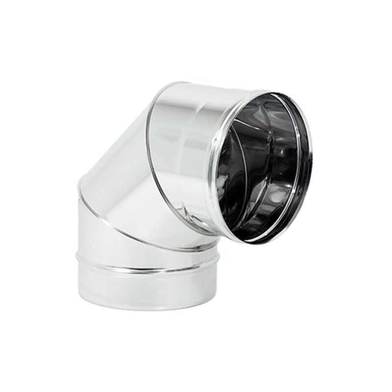 foto del prodotto cordivari curva 90 monoparete acciaio inox aisi 304 100 sp 0,5 mm europrofil