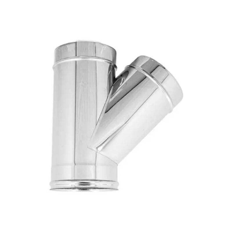 foto del prodotto cordivari raccordo a tee 135 monoparete acciaio inox aisi 304 250 europrofil