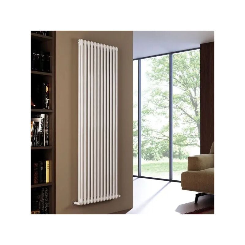 foto del prodotto cordivari radiatore da arredo bianco modello ardesia h.2000 int.1944 mm 3 colonne 10 elementi