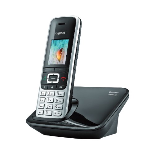foto del prodotto cordless gigaset s30852 h2605 r111 premium 100 silver e black